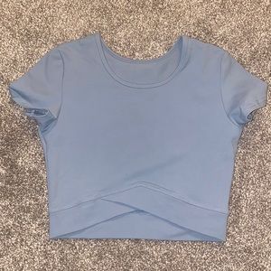 HALARA short sleeve cropped top